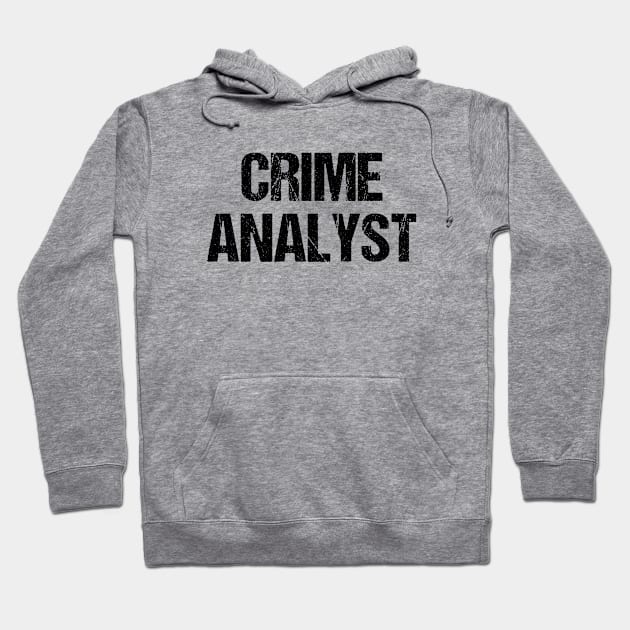 Crime Analyst Hoodie by Riel